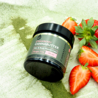 strawberry cannabutter