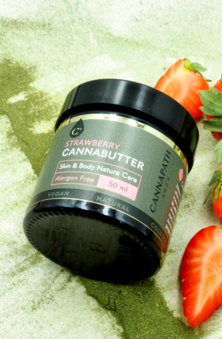 strawberry cannabutter